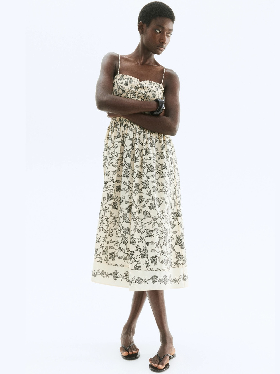 H&M Smock-Topped Dress