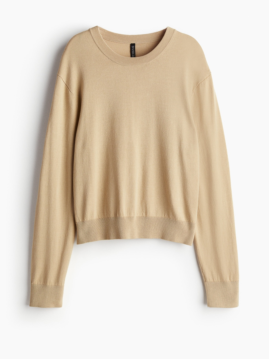 H&M Women Short Fine-Knit Jumper