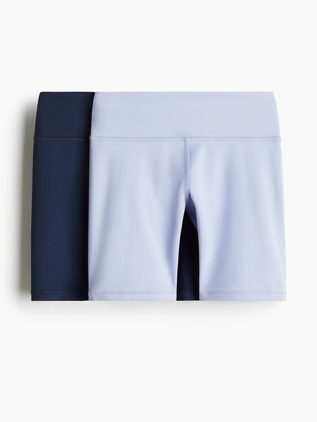 H&M 2 Pack Sports Cycling Shorts In Drymove