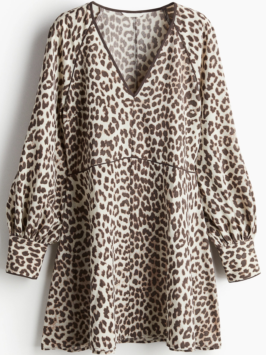 H&M Printed Flared Dress
