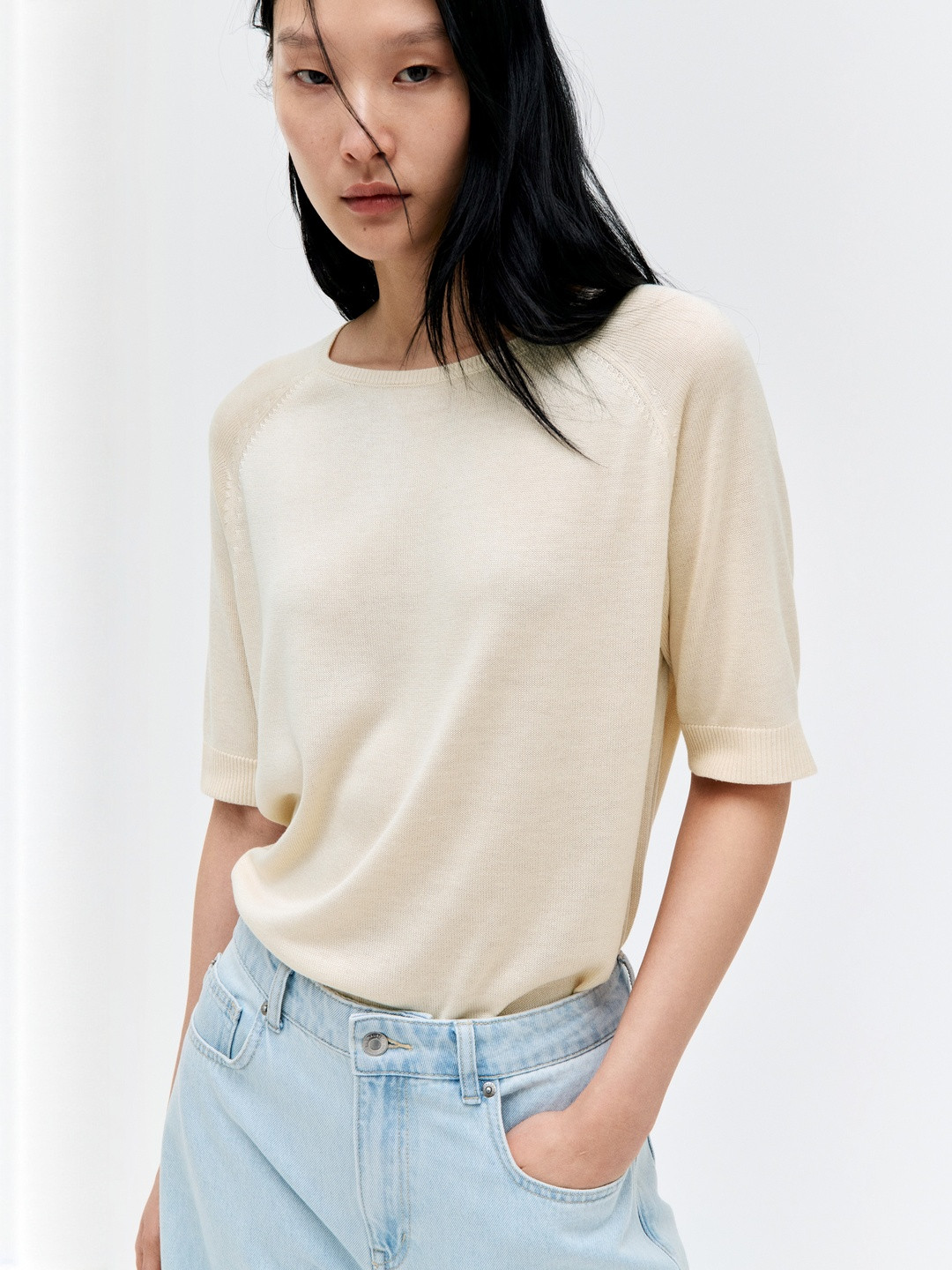 H&M Knitted T-Shirt