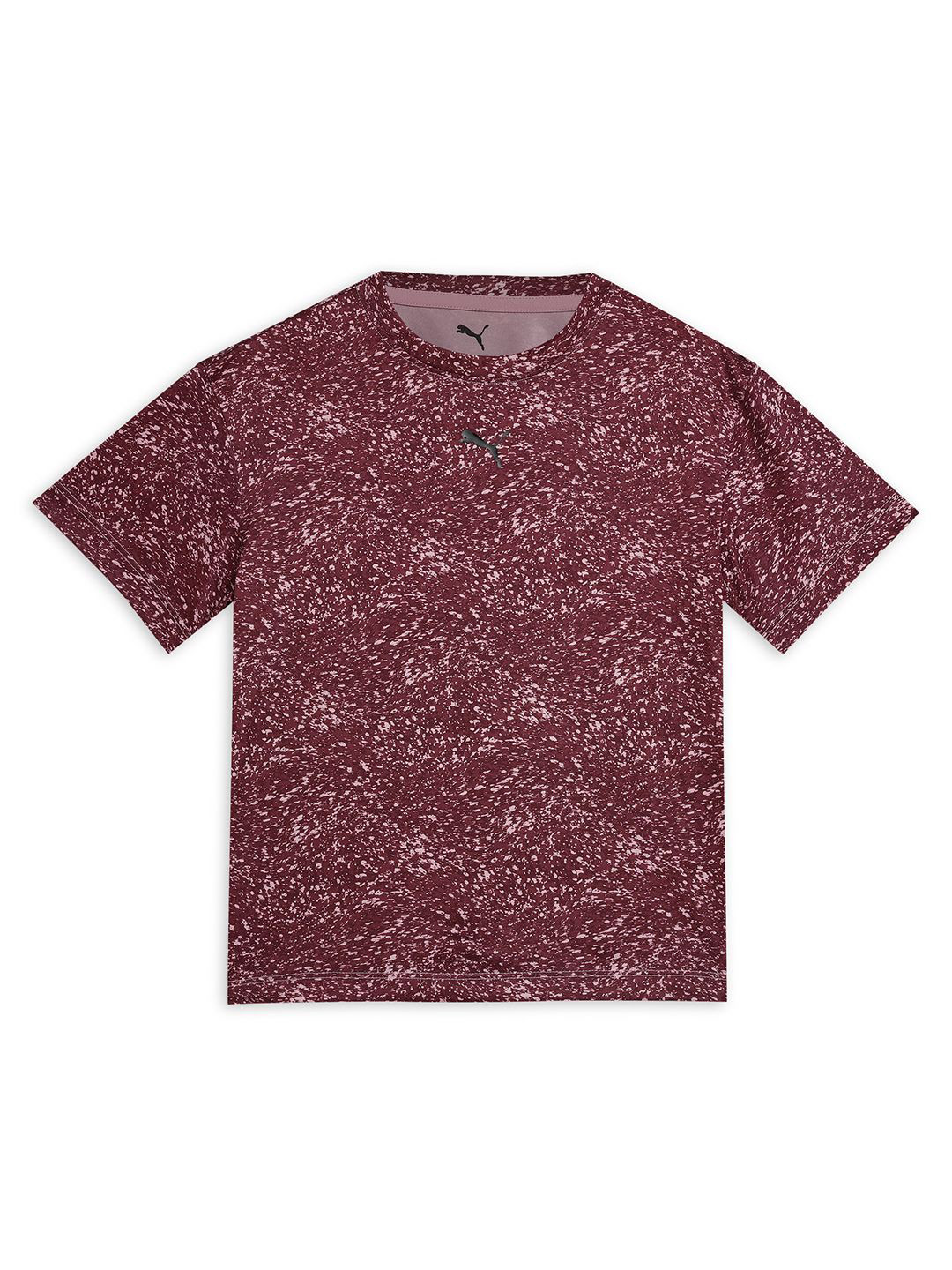 Puma Train All Day Essentials Girls Abstract Printed T-shirt