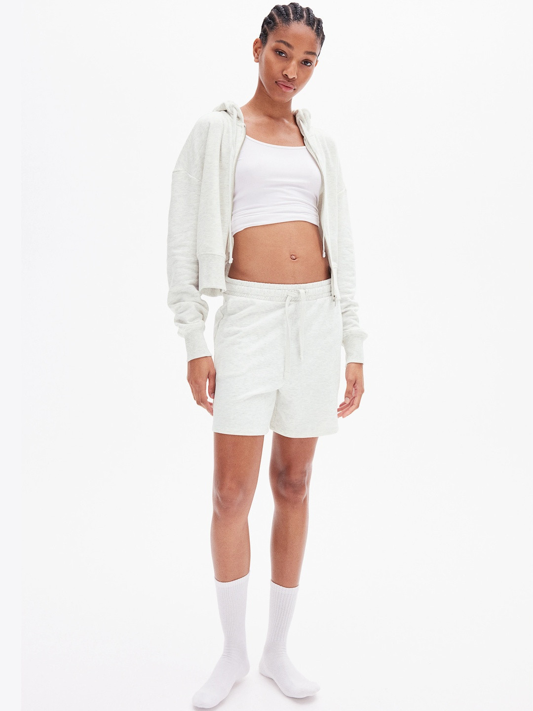 H&M Short Zip-Through Hoodie