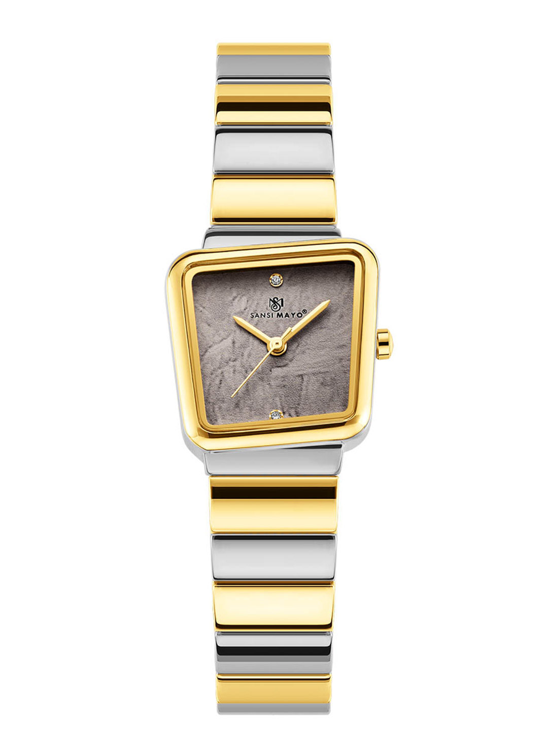 SANSIMAYO Lina Series Men Bracelet Style Straps Analogue Watch SM-L-237-TTSG-G-DGR