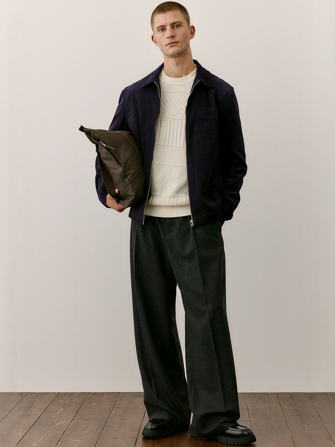 H&M Pure Cotton Corduroy Overshirt