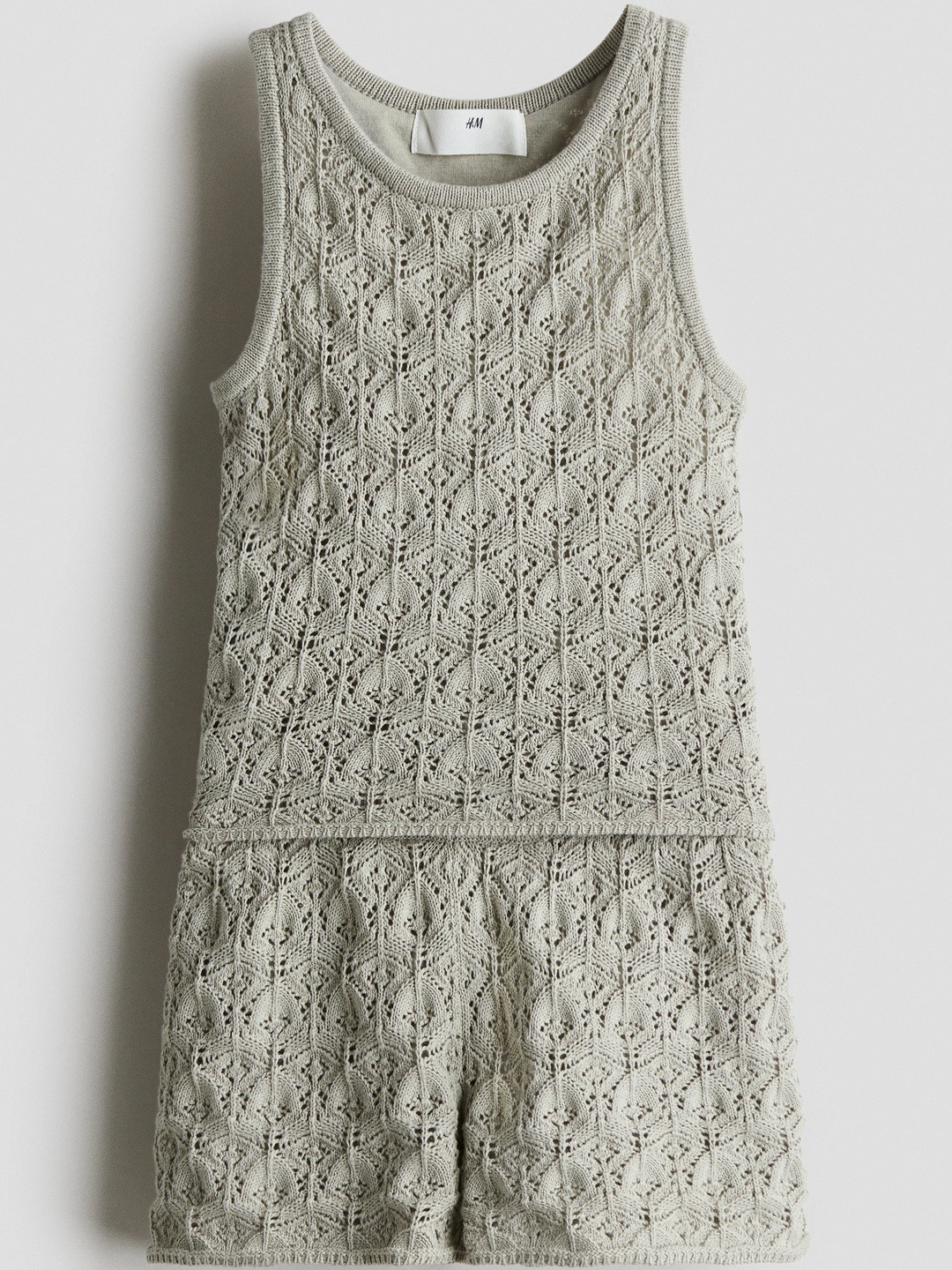 H&M 2-Piece Crochet-Look Set