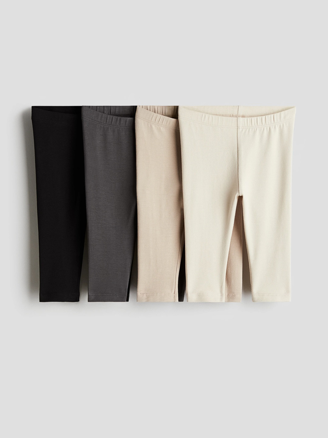 H&M Infant Boys 4-Pack Cotton Jersey Leggings