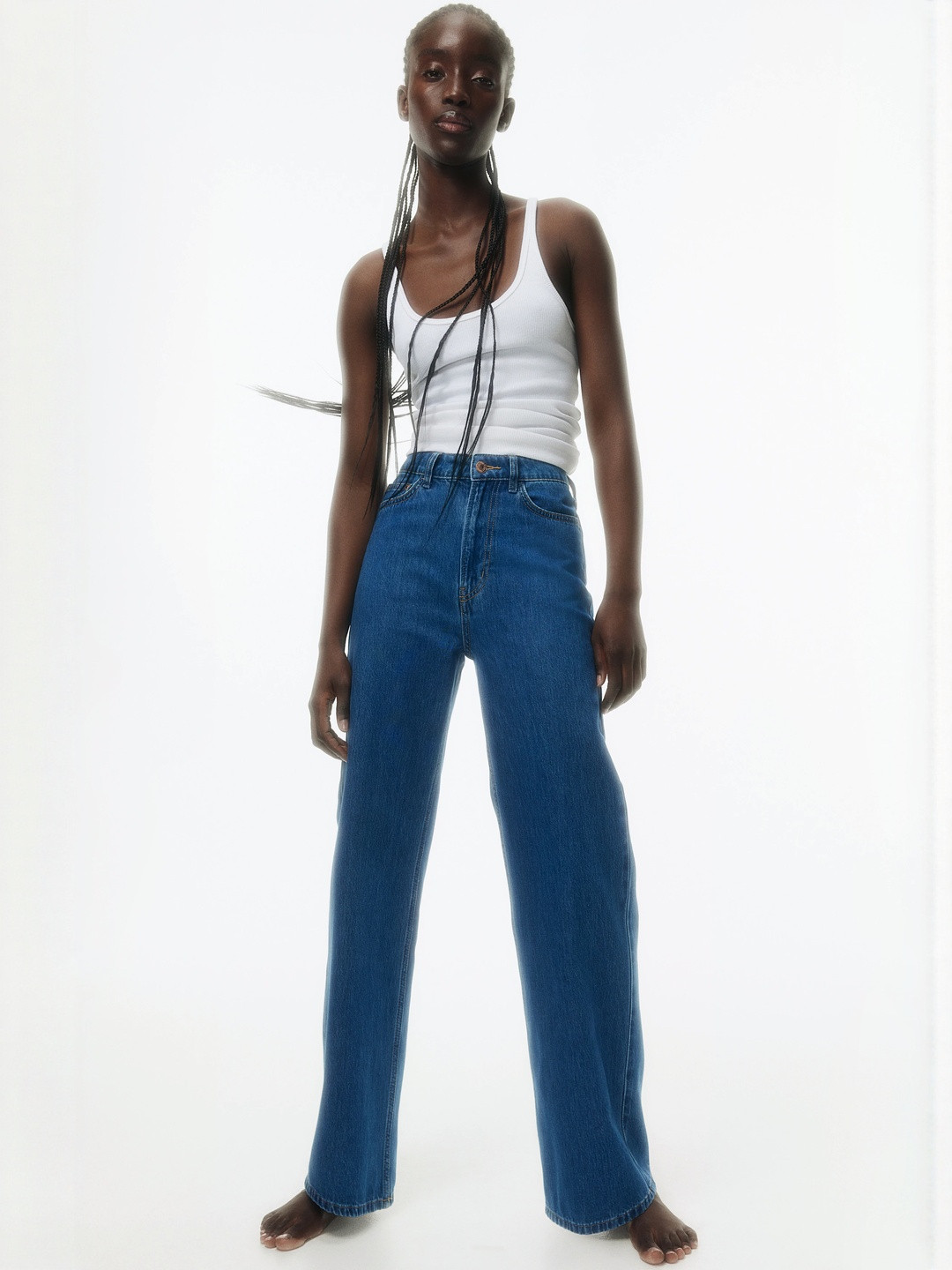 H&M Wide Ultra High Jeans