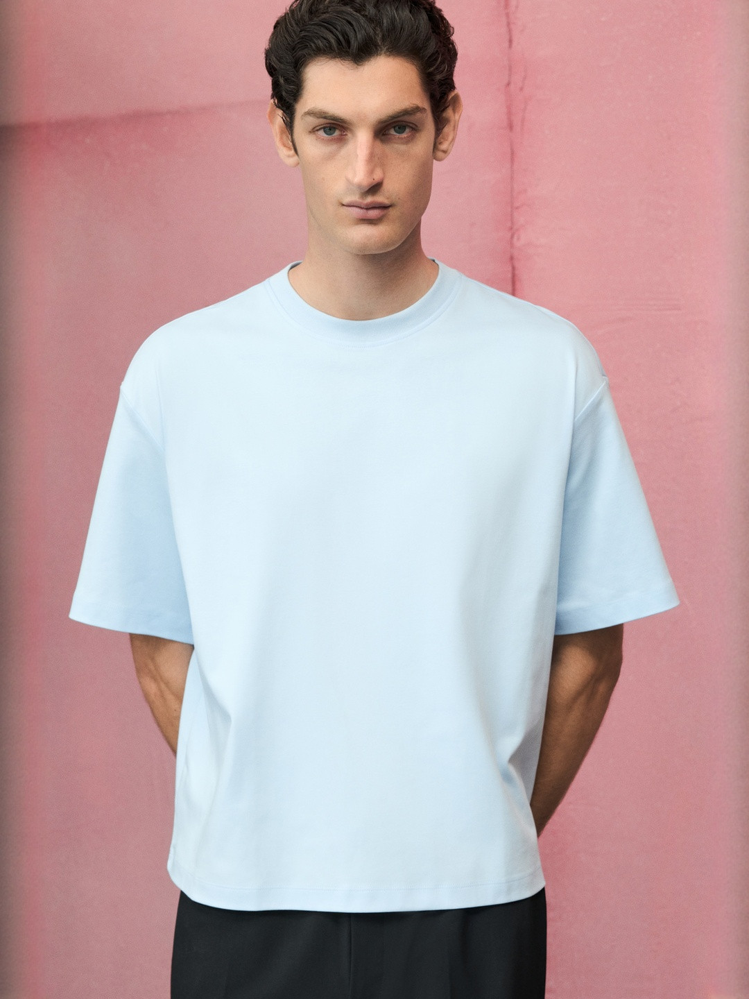 H&M Loose Fit Boxy-Style T-Shirt