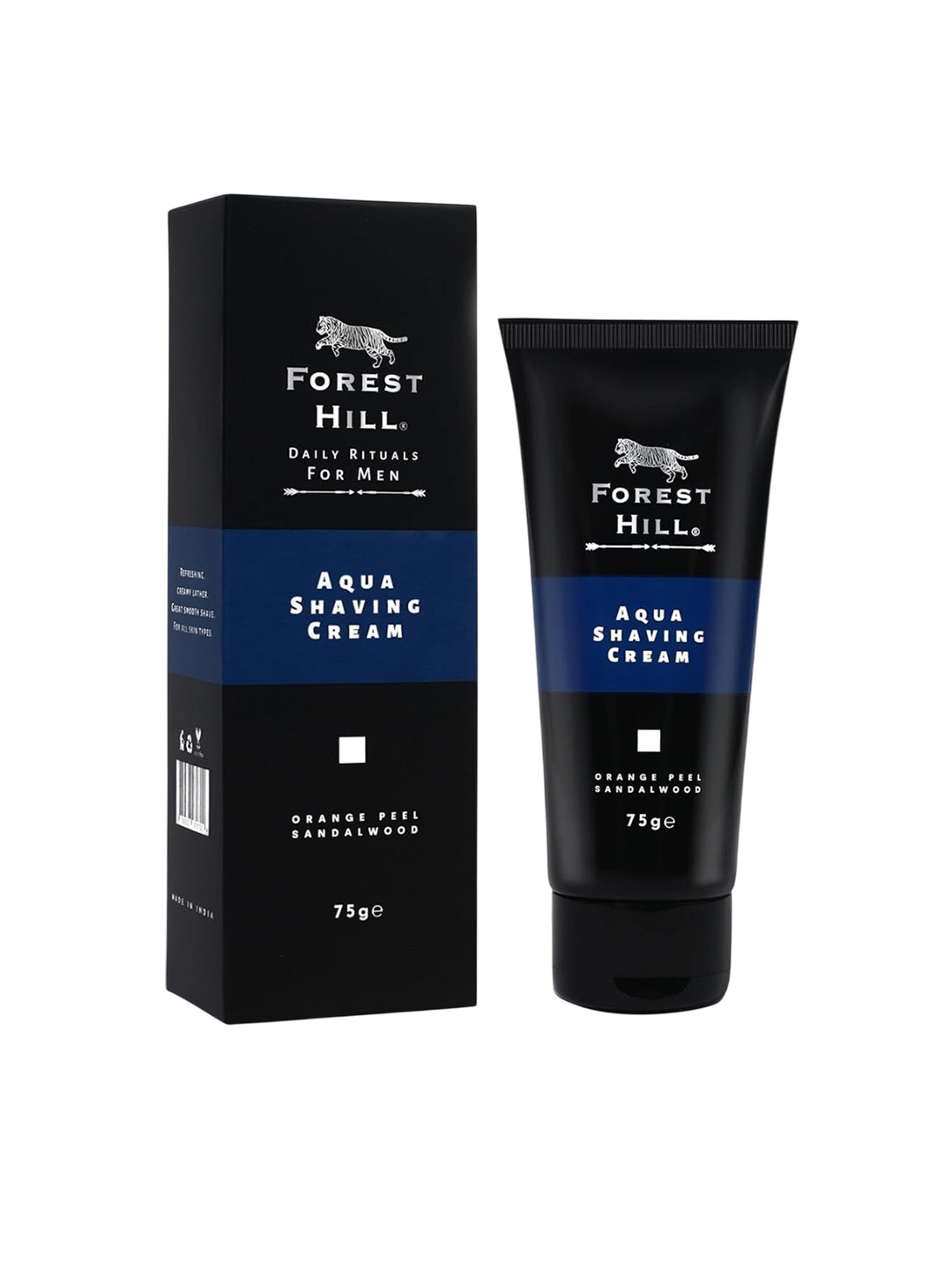 FOREST HILL Set Of 2 Aqua Shaving Cream-75 g With Shaving Foam-266 ml
