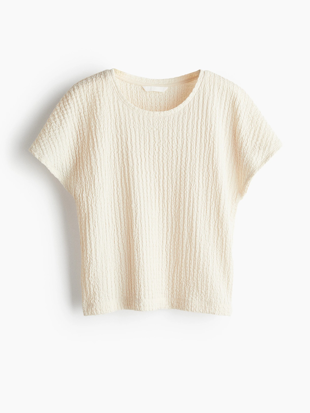 H&M Textured Jersey Top