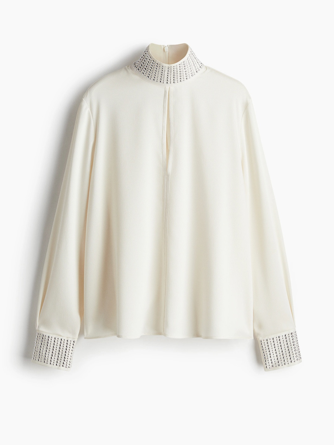 H&M Stud-Detail Blouse