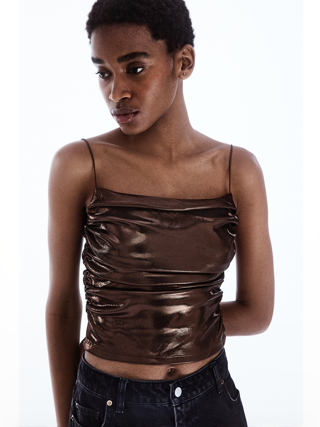 H&M Draped Strappy Top