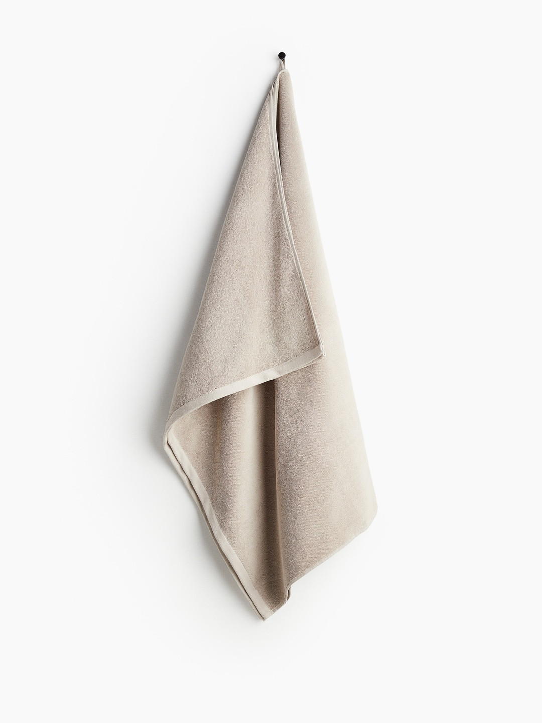 H&M Beige Terry Bath Sheet