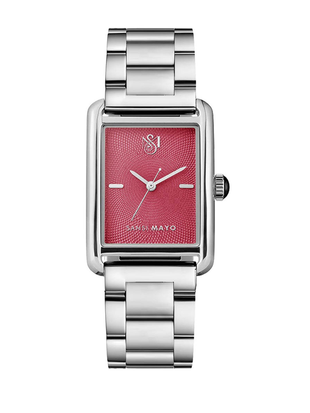 SANSIMAYO Maria Women Stainless Steel Analogue Watch SM-L-177-S-S-DP