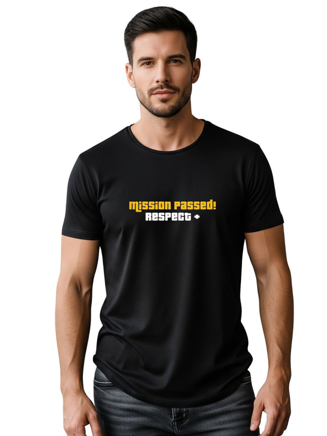 PULP Unisex Mission Passed Respect Printed T-shirt