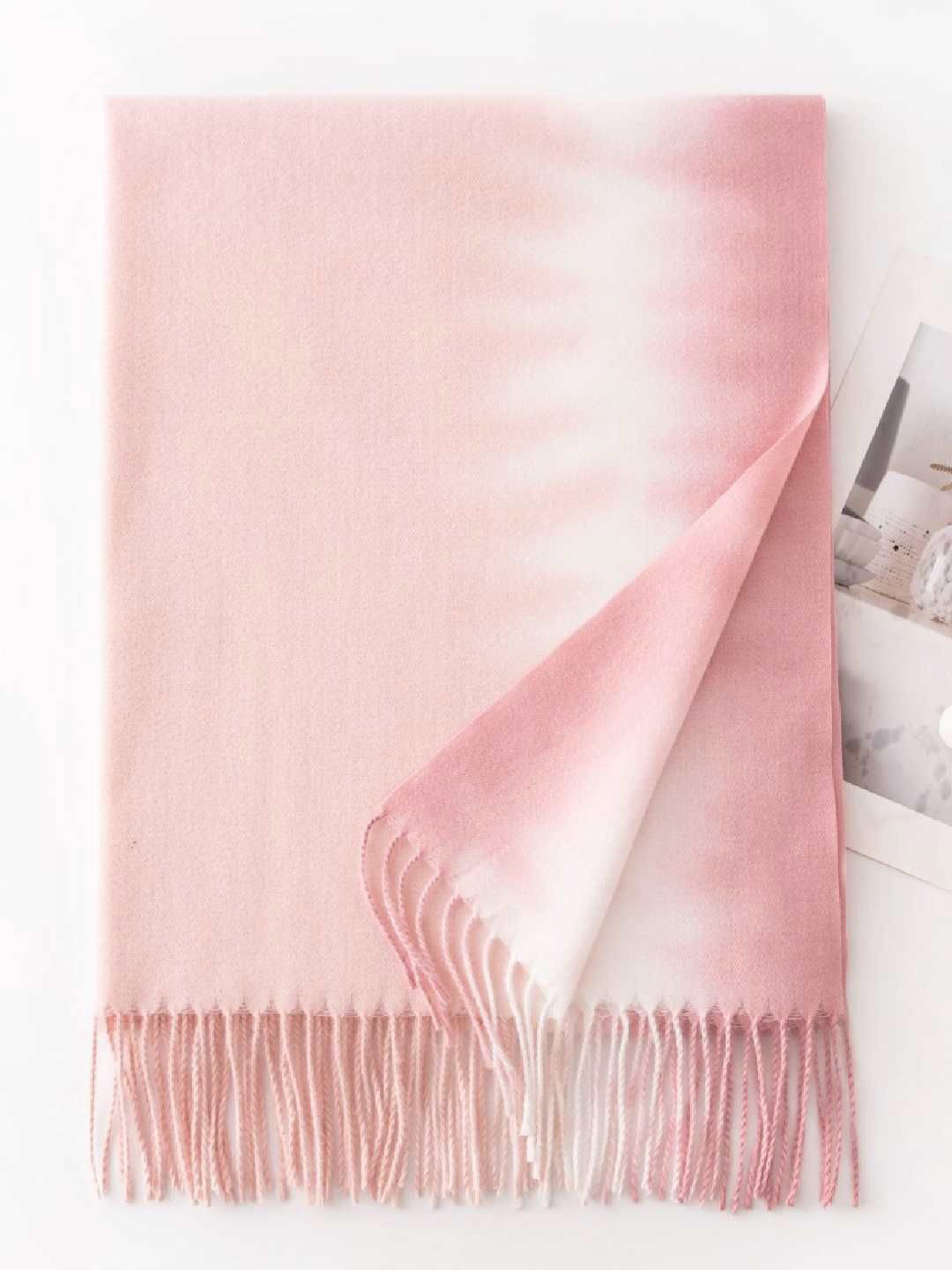 CrossKulture Abstract Dyed Woollen Shawl