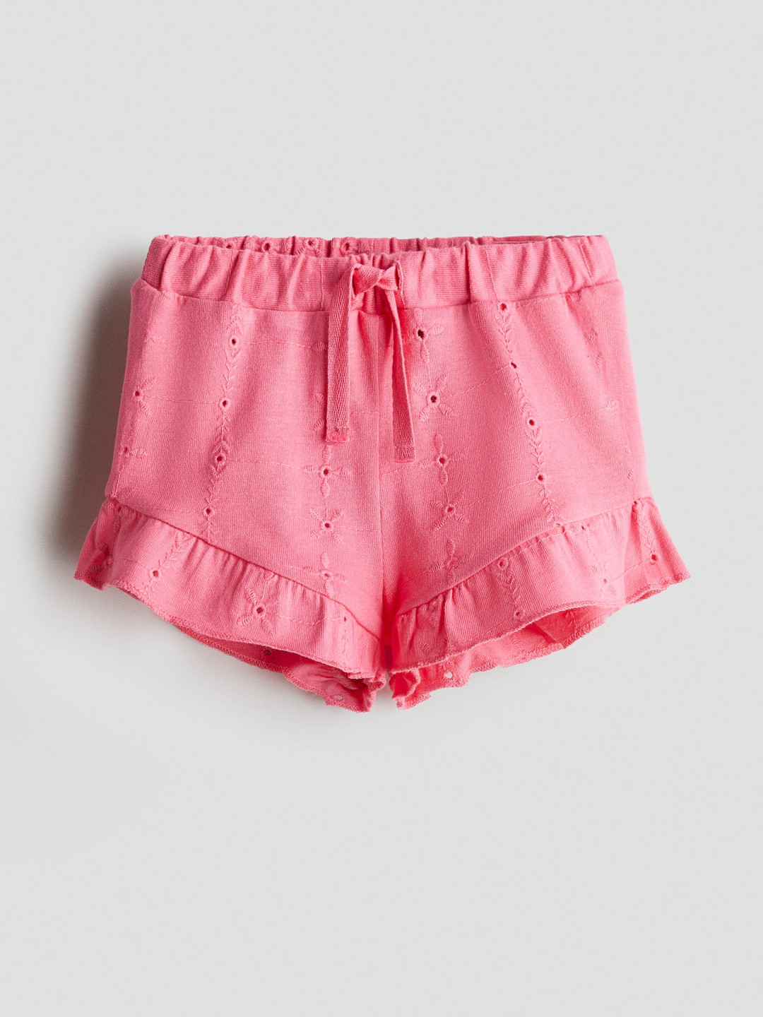 H&M Broderie Anglaise Jersey Shorts