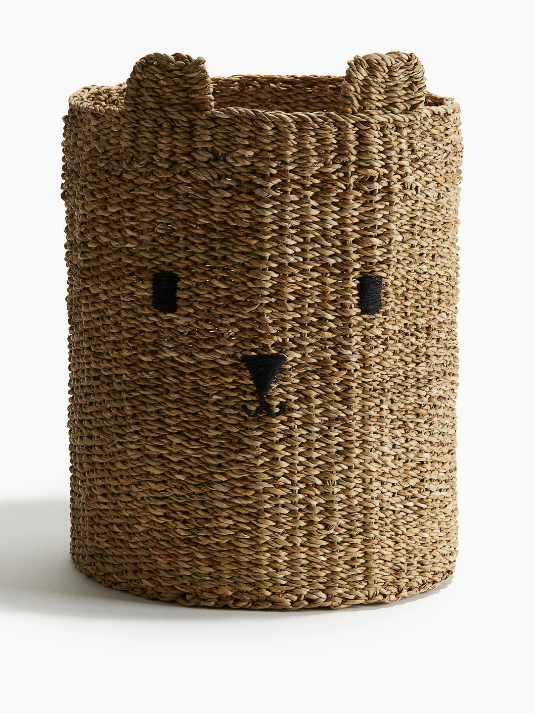 H&M Beige Braided storage basket