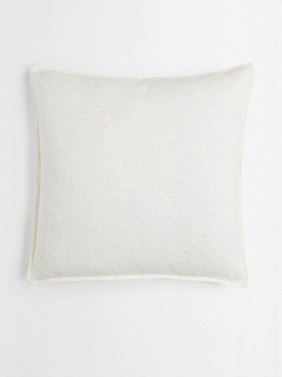 H&M White Washed Linen Cushion Cover
