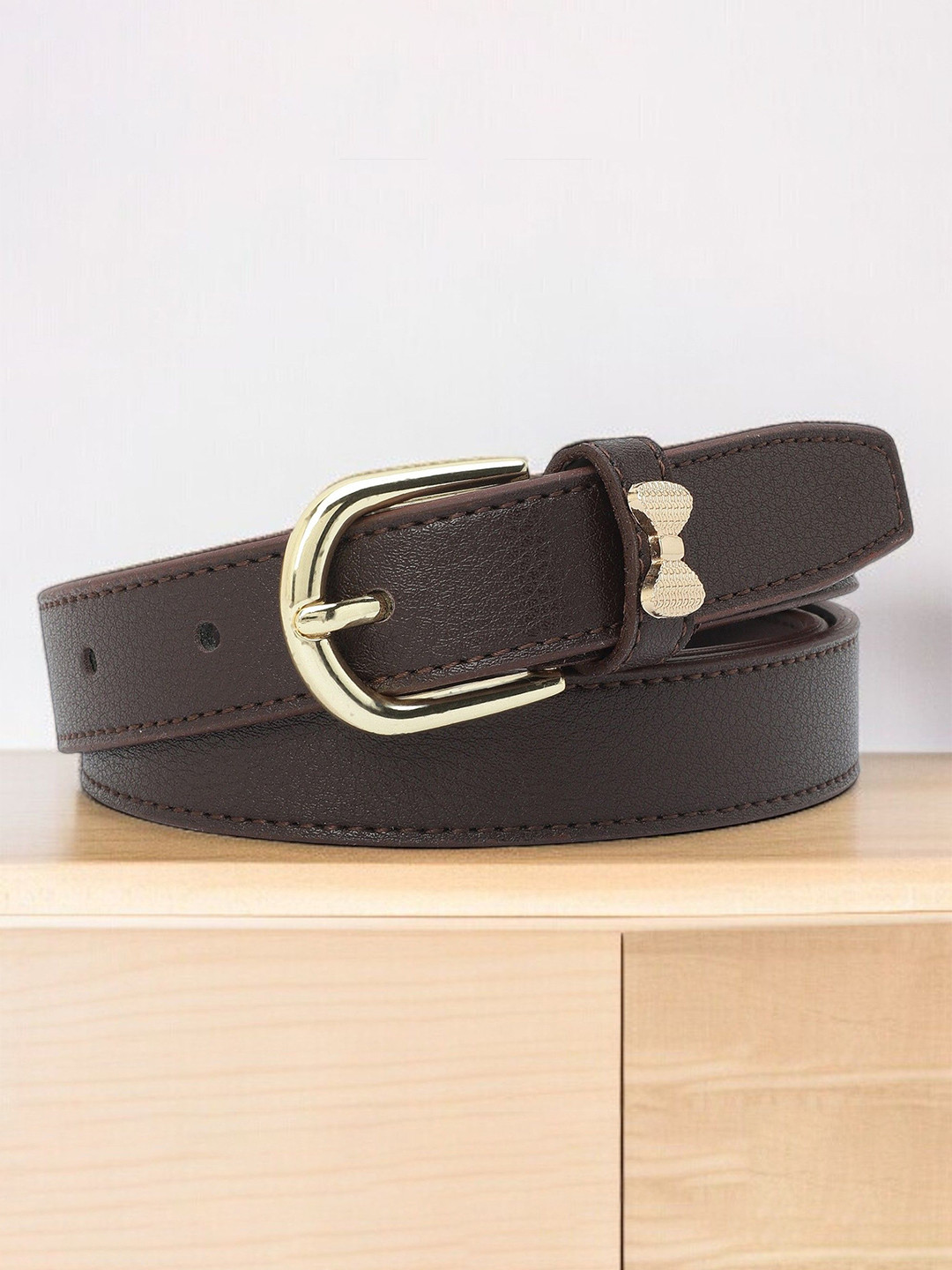 Mast & Harbour Women Textured Tang Belts