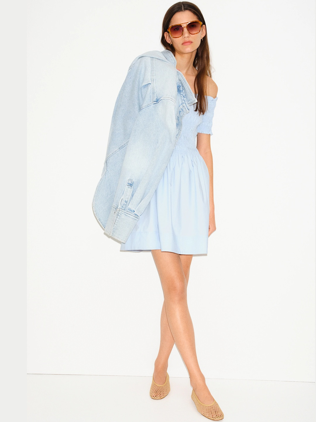 H&M Smocked-Top Dress