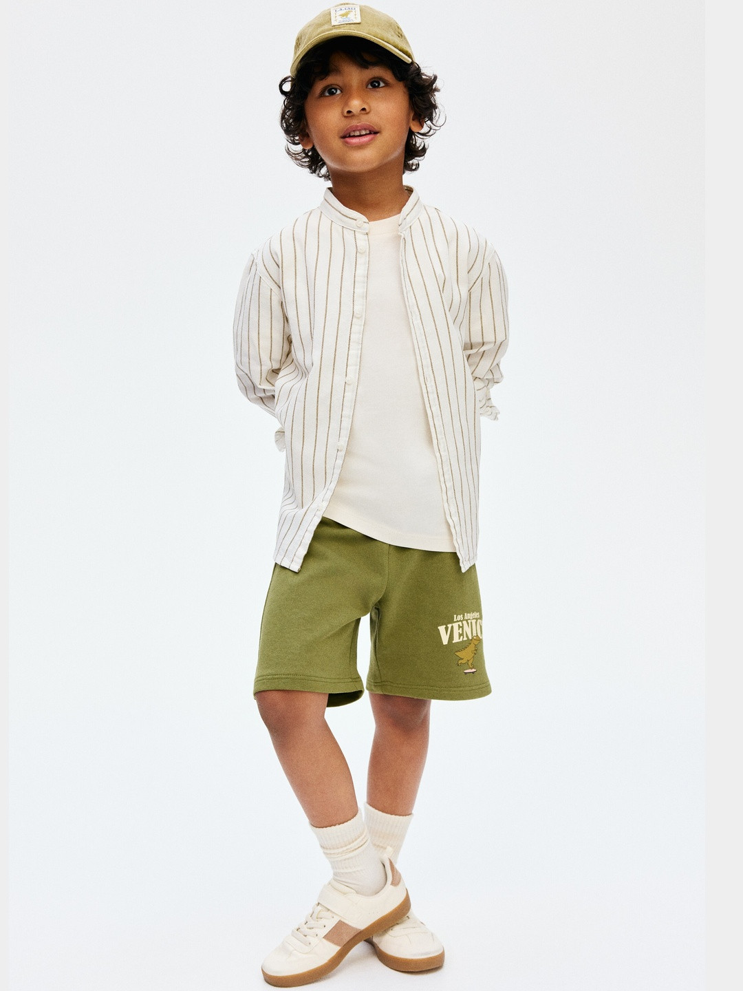 H&M Printed Sweatshorts