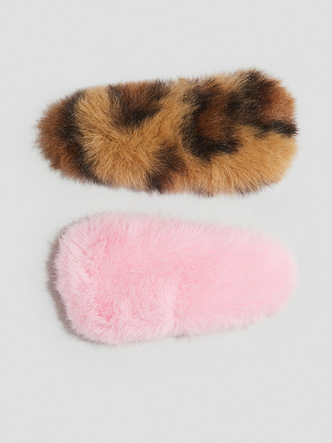H&M Girls 2-Pack Fluffy Hair Clips
