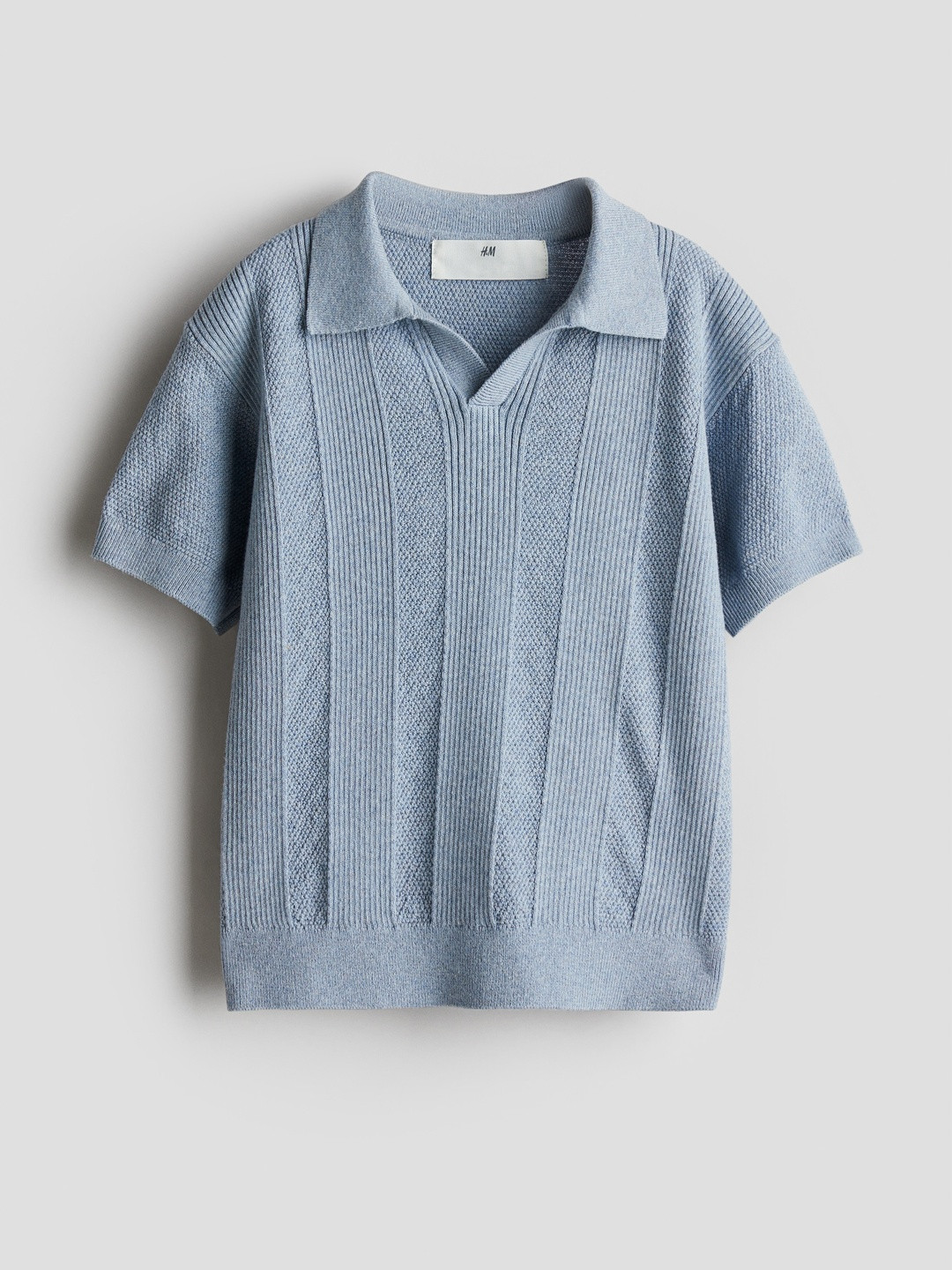 H&M Knitted Polo Shirt