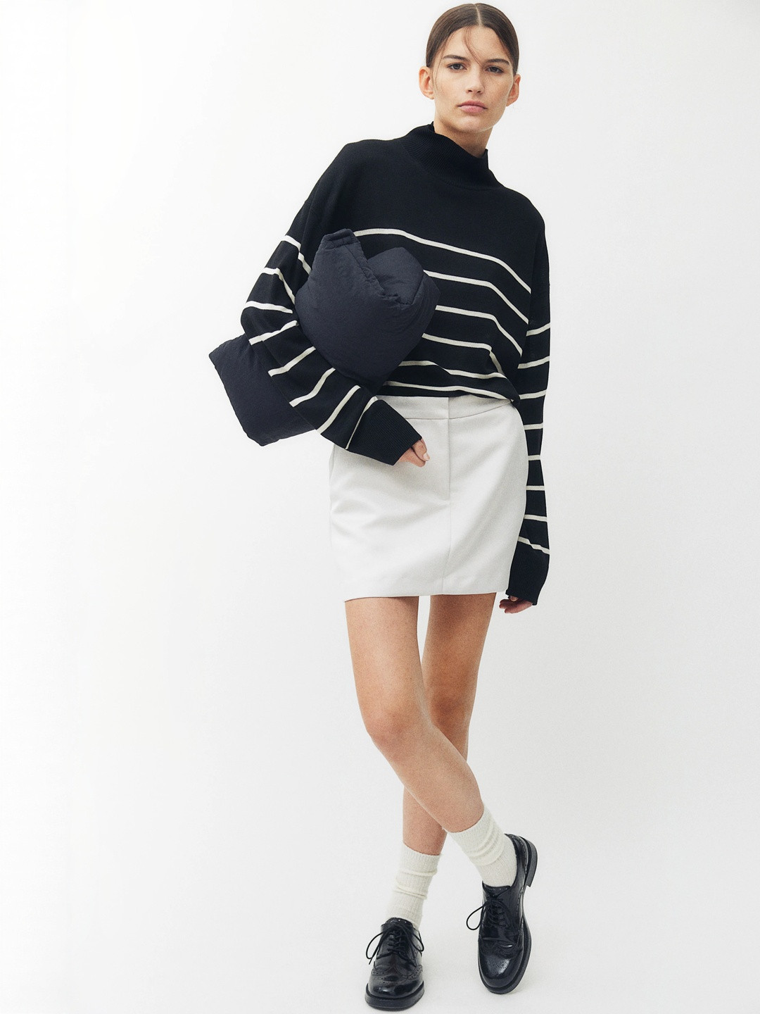 H&M Fine-Knit Turtleneck Jumper