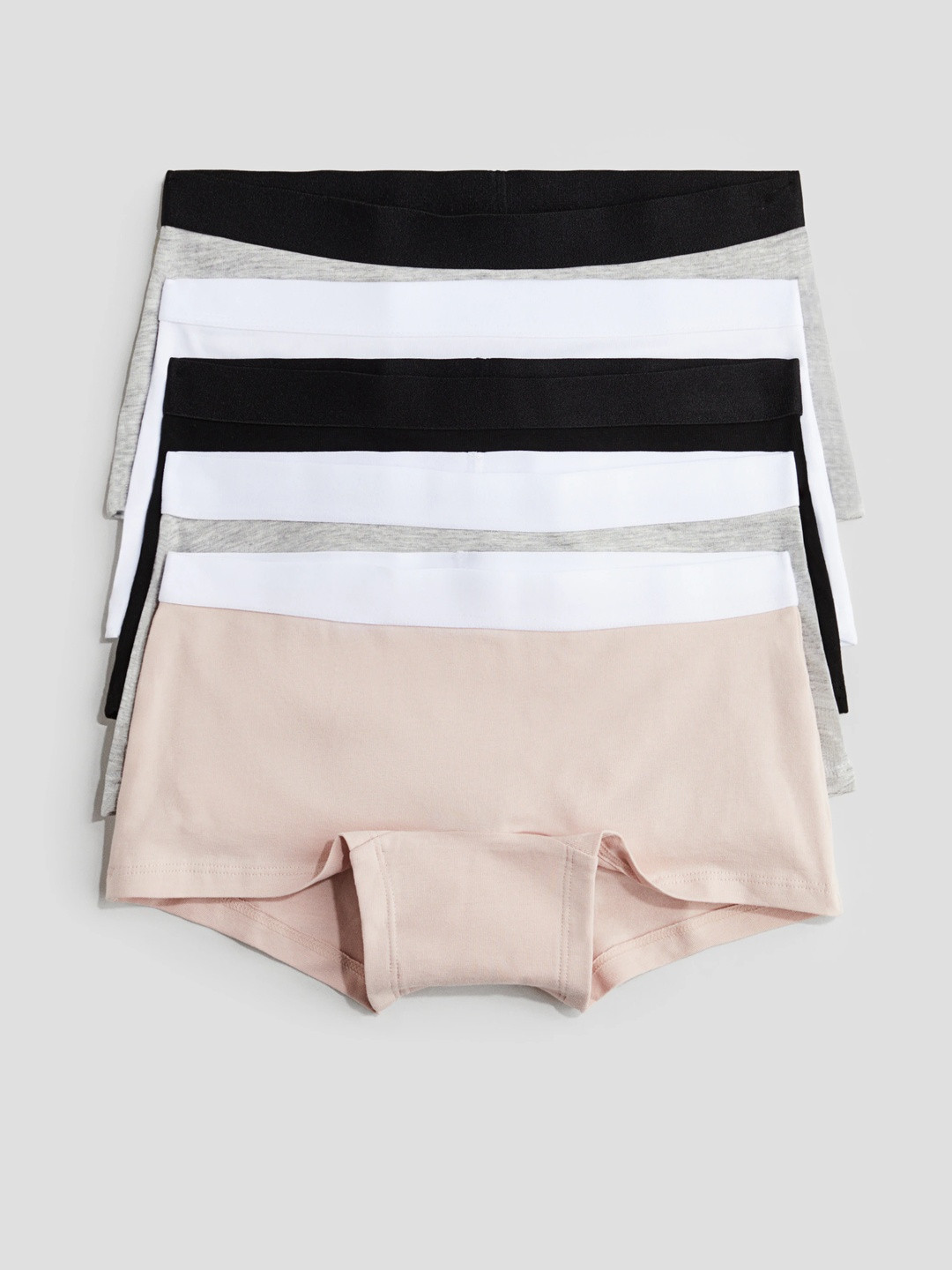 H&M Girls 5-Pack Cotton Boxers