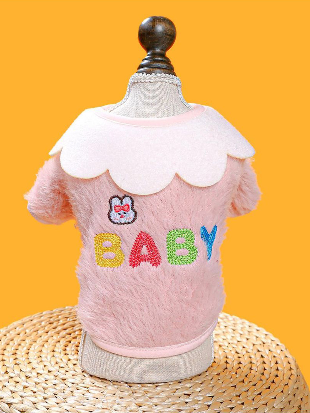 Lulala Dogs & Cats Embroidered Winter Sweater