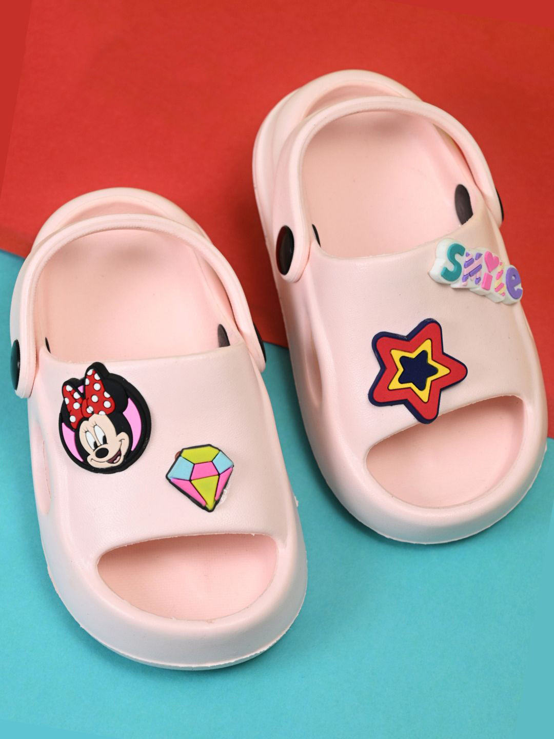 Disney By Yellow Bee Kids Girls EVA Minnie Mouse Clogs