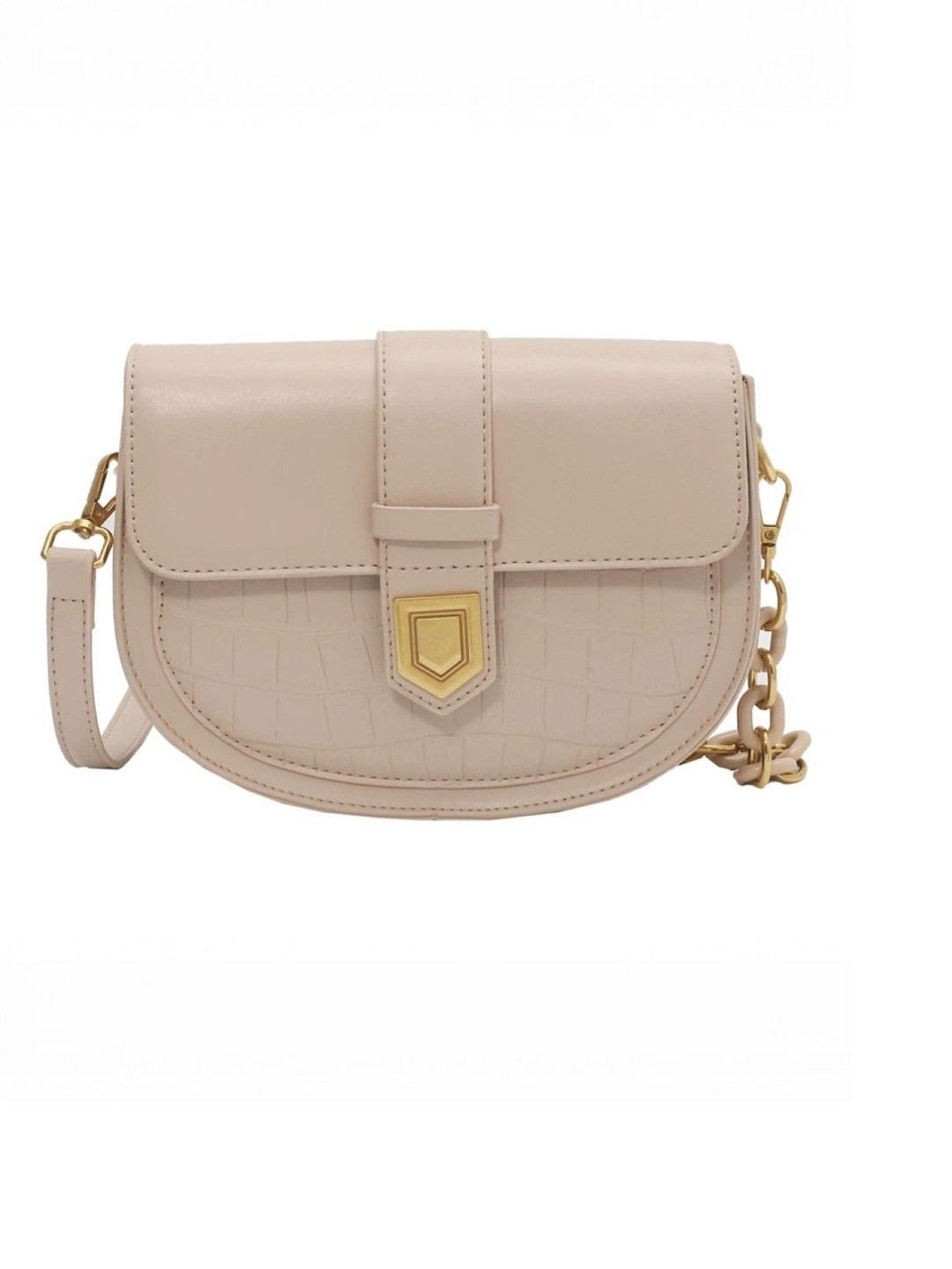 CORSICA Women Cream Swagger Sling Bag