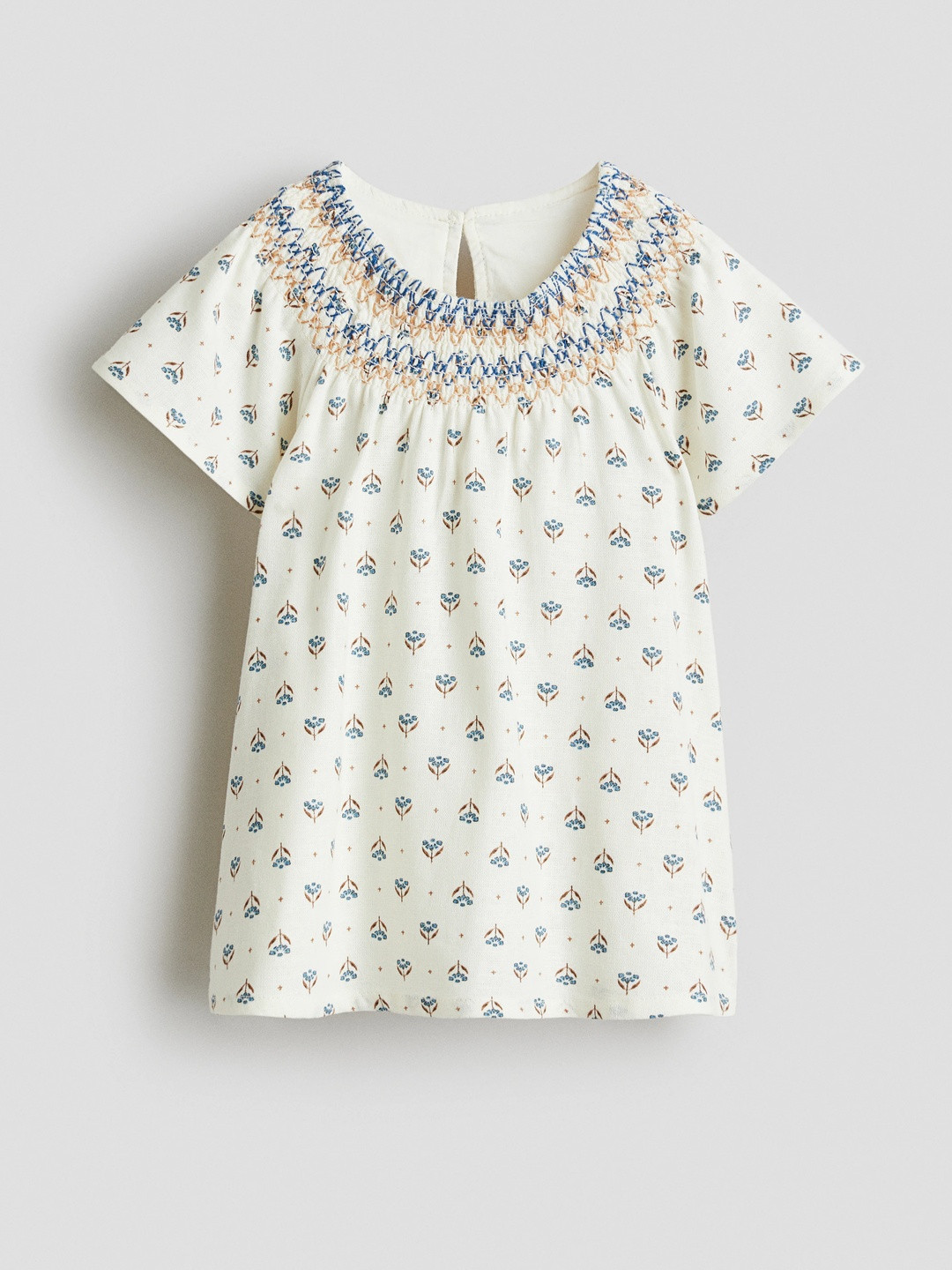H&M Smock-Detail A-Line Dress