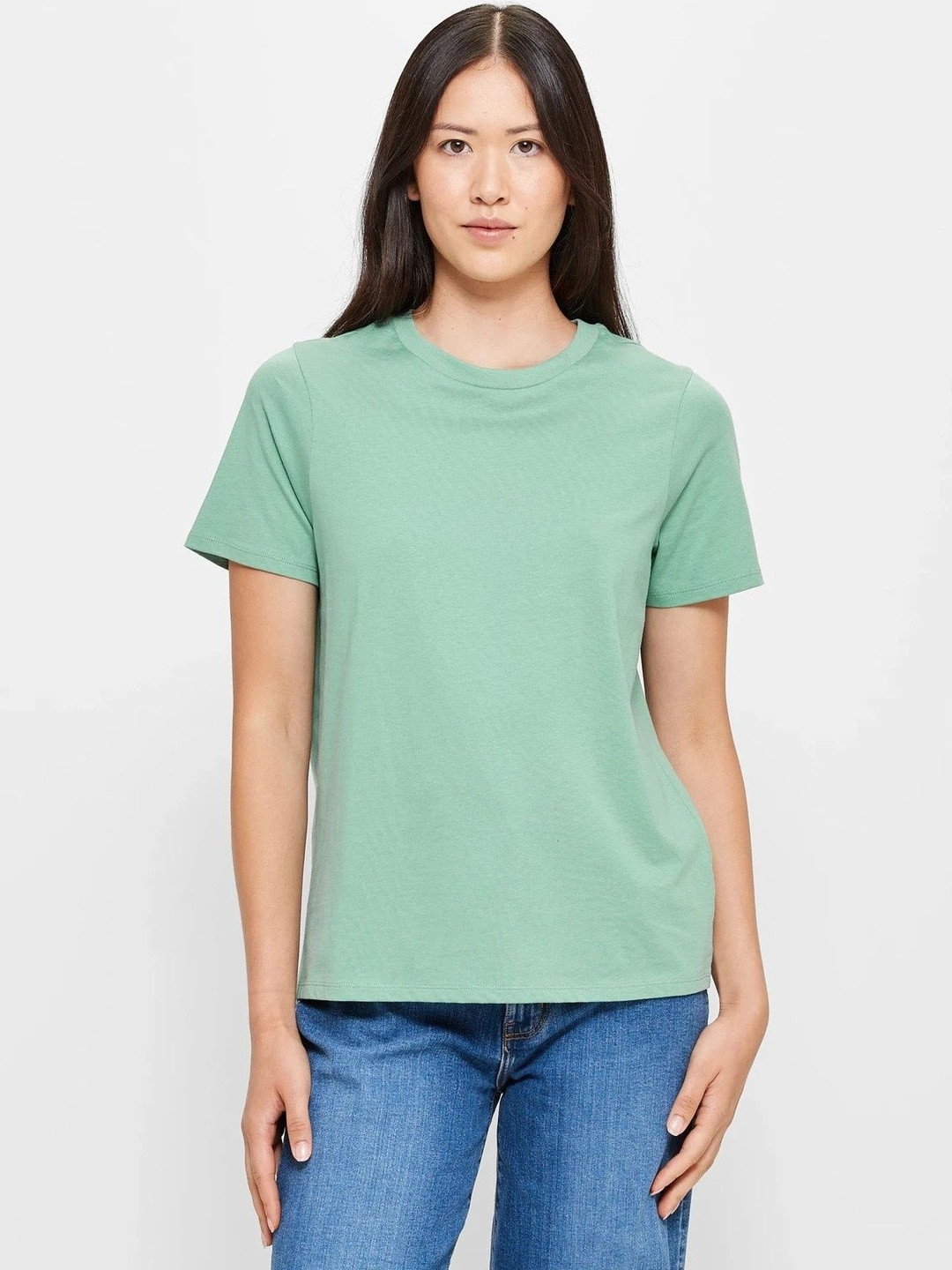 PRONK Round Neck Regular Sleeves Cotton Regular Fit T-shirt
