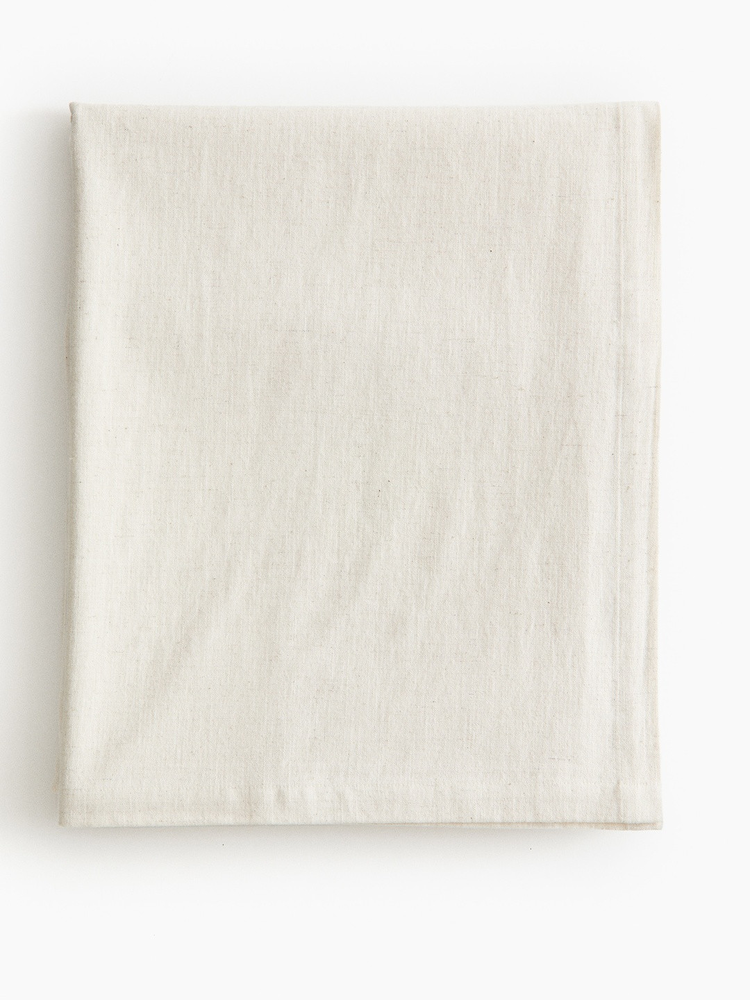 H&M Beige Linen-Blend Tablecloth
