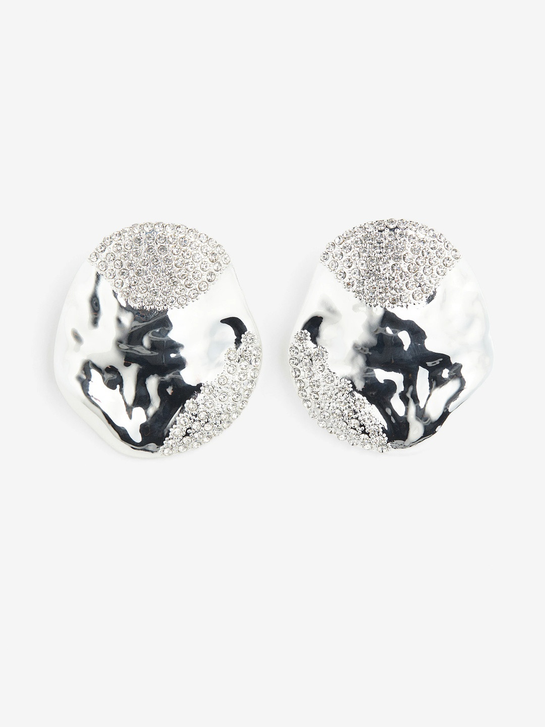 H&M Rhinestone Embellished Earrings