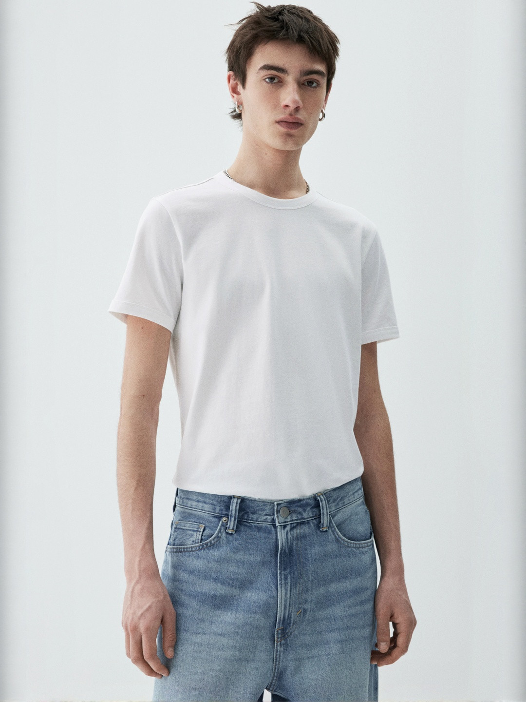 H&M Slim Fit Cotton T-Shirt