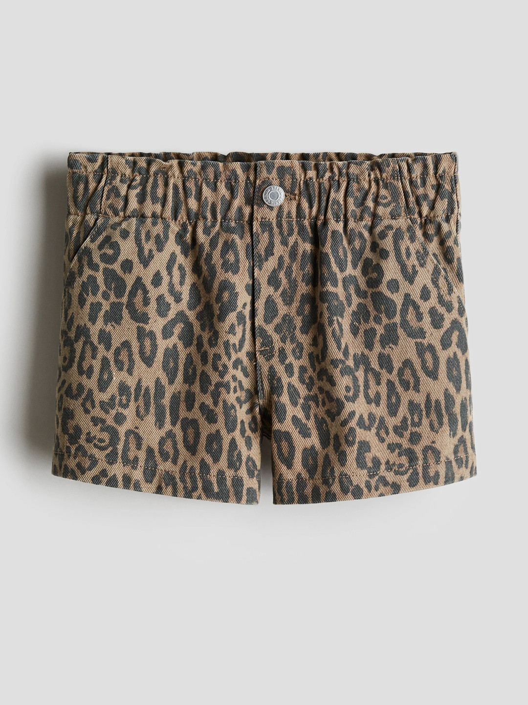 H&M Printed Cotton Twill Shorts