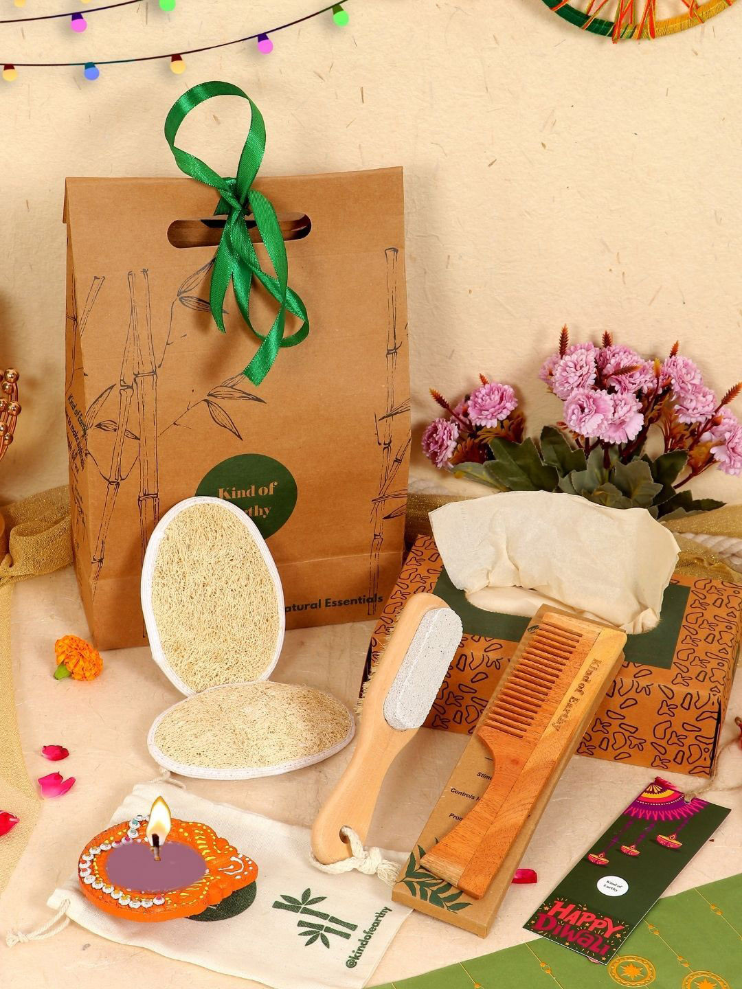 Kind of Earthy Set Of 5 Natural Body Exfoliation Kit