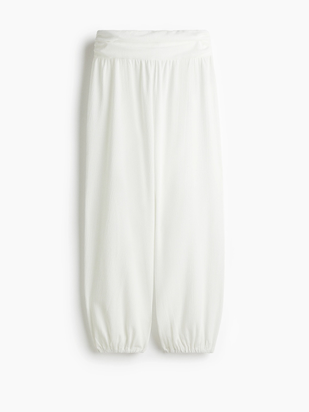 H&M Crinkled Balloon-Leg Trousers