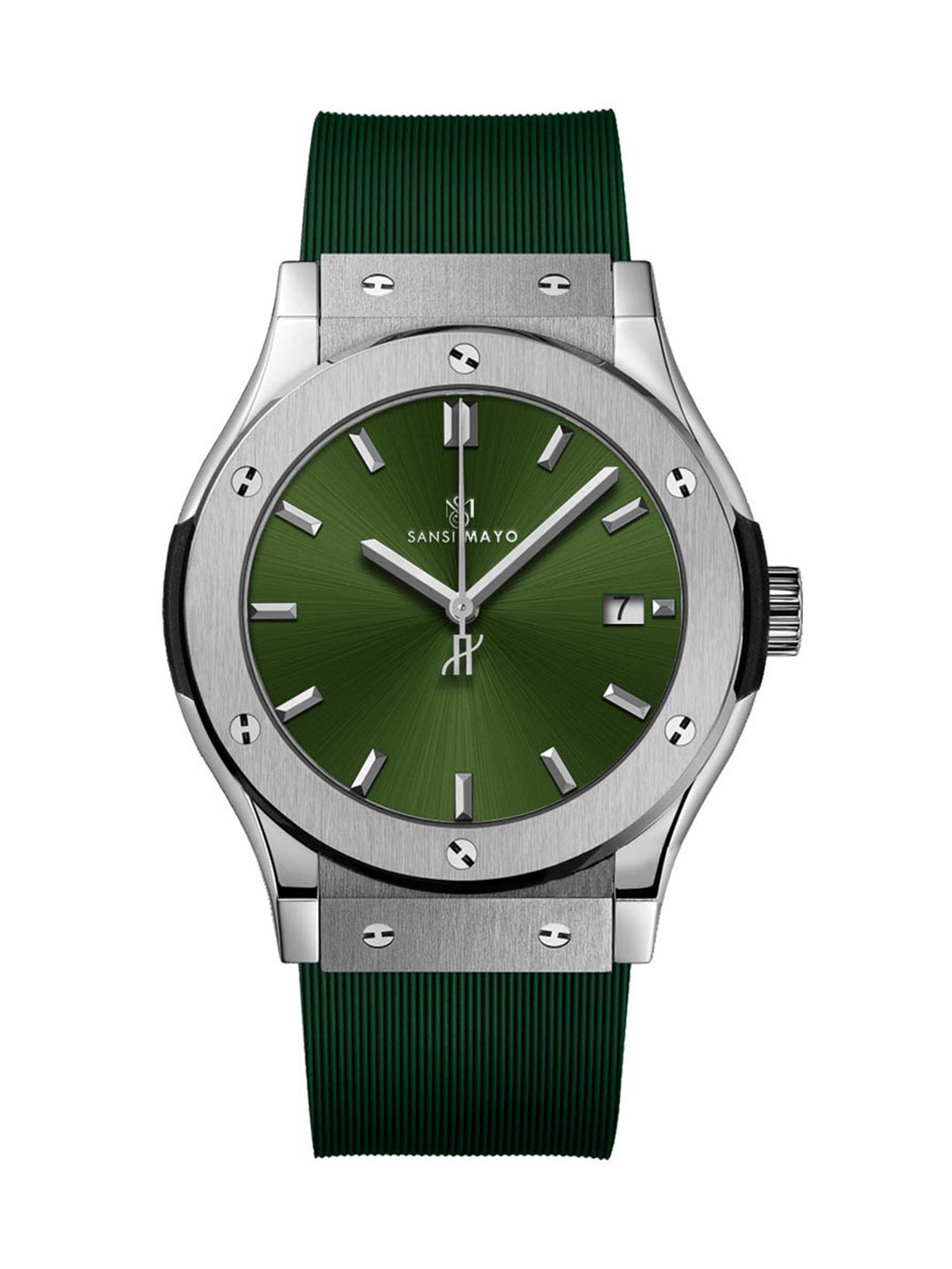 SANSIMAYO GAMA Men Bracelet Style Straps Analogue Watch SM-M-72-GE-S-GE