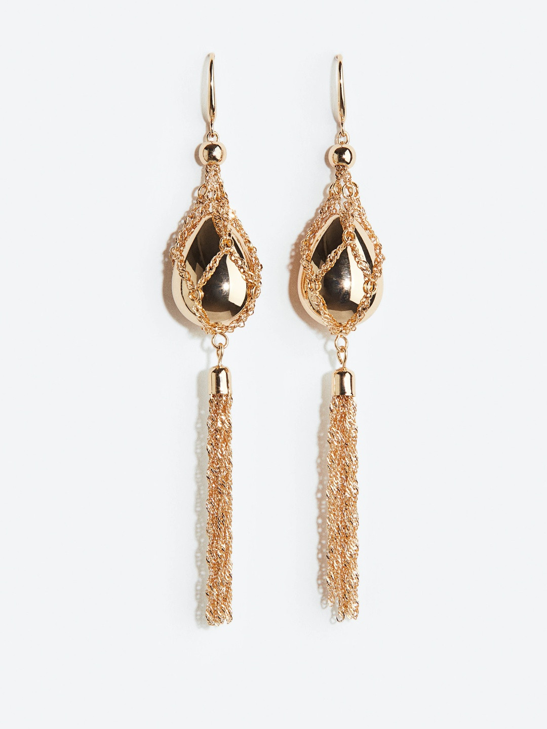 H&M Tassel Pendant Earrings