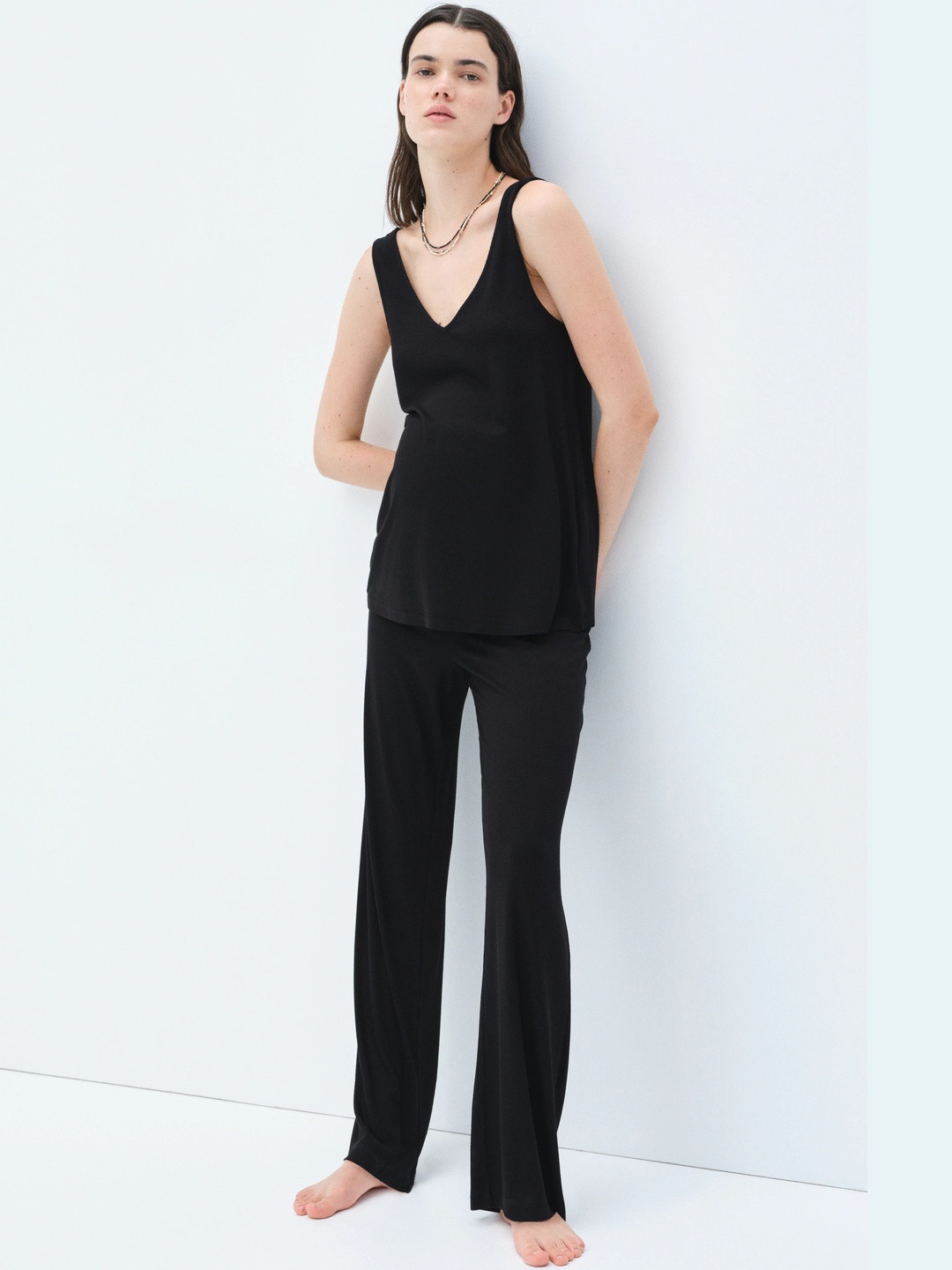 H&M MAMA Before & After 2-Piece Ribbed Set