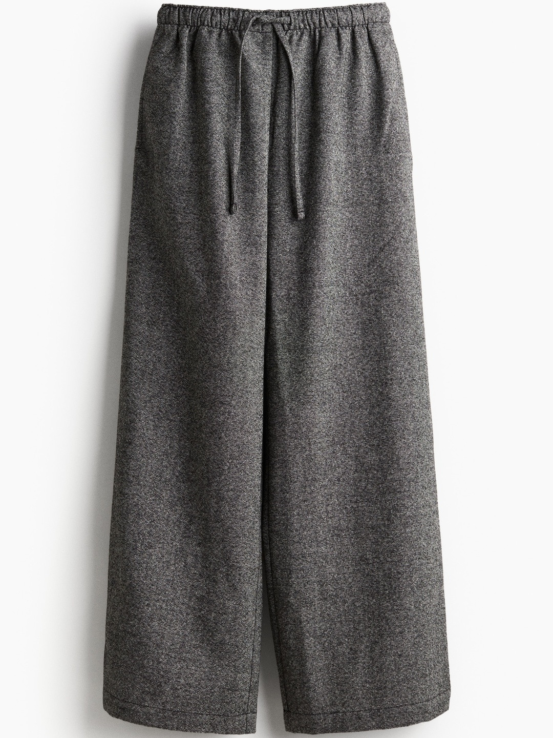 H&M Mid Rise Loose Fit Drawstring Trousers