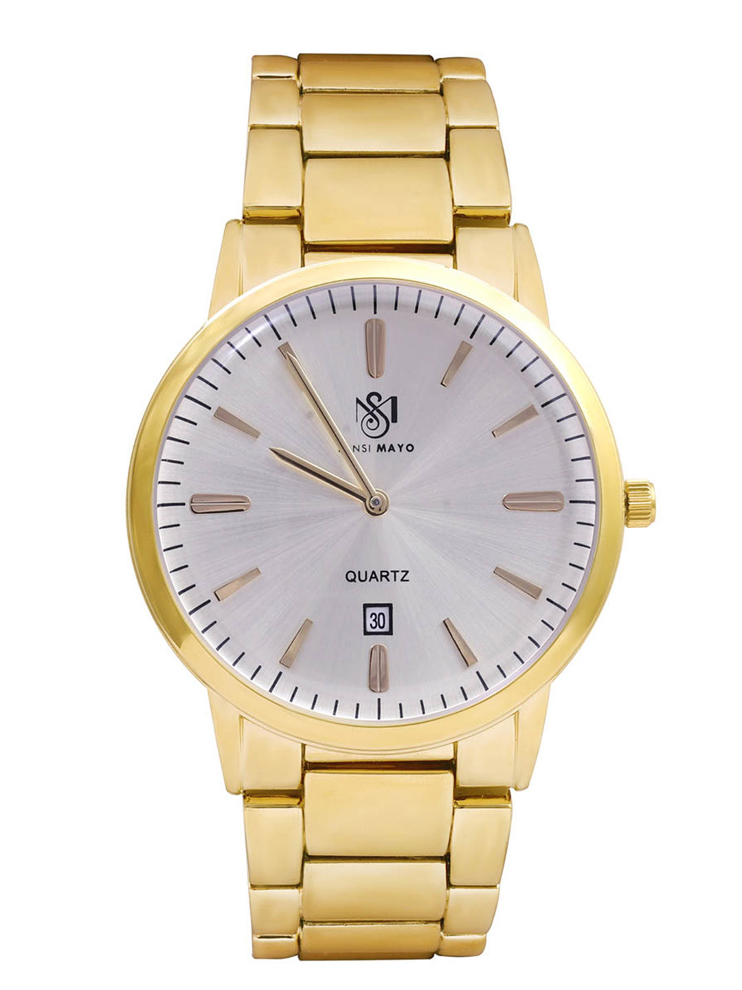 SANSIMAYO Nero X Series Men Bracelet Style Straps Analogue Watch SM-M-108-G-G-G