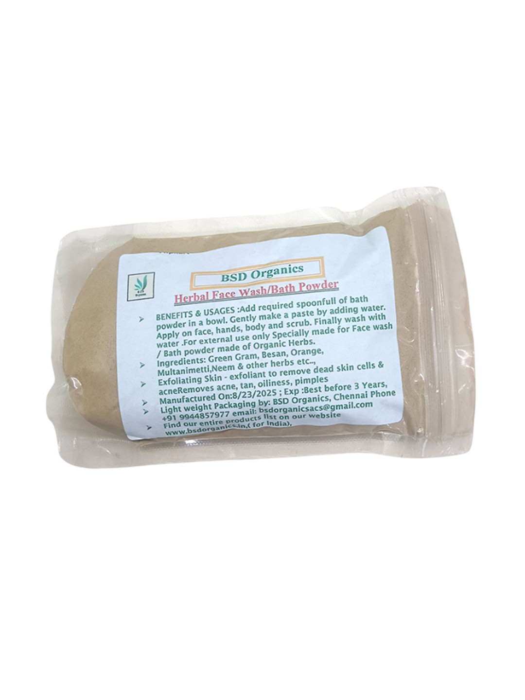 BSD Organics Herbal Bath Powder- 2 Kg