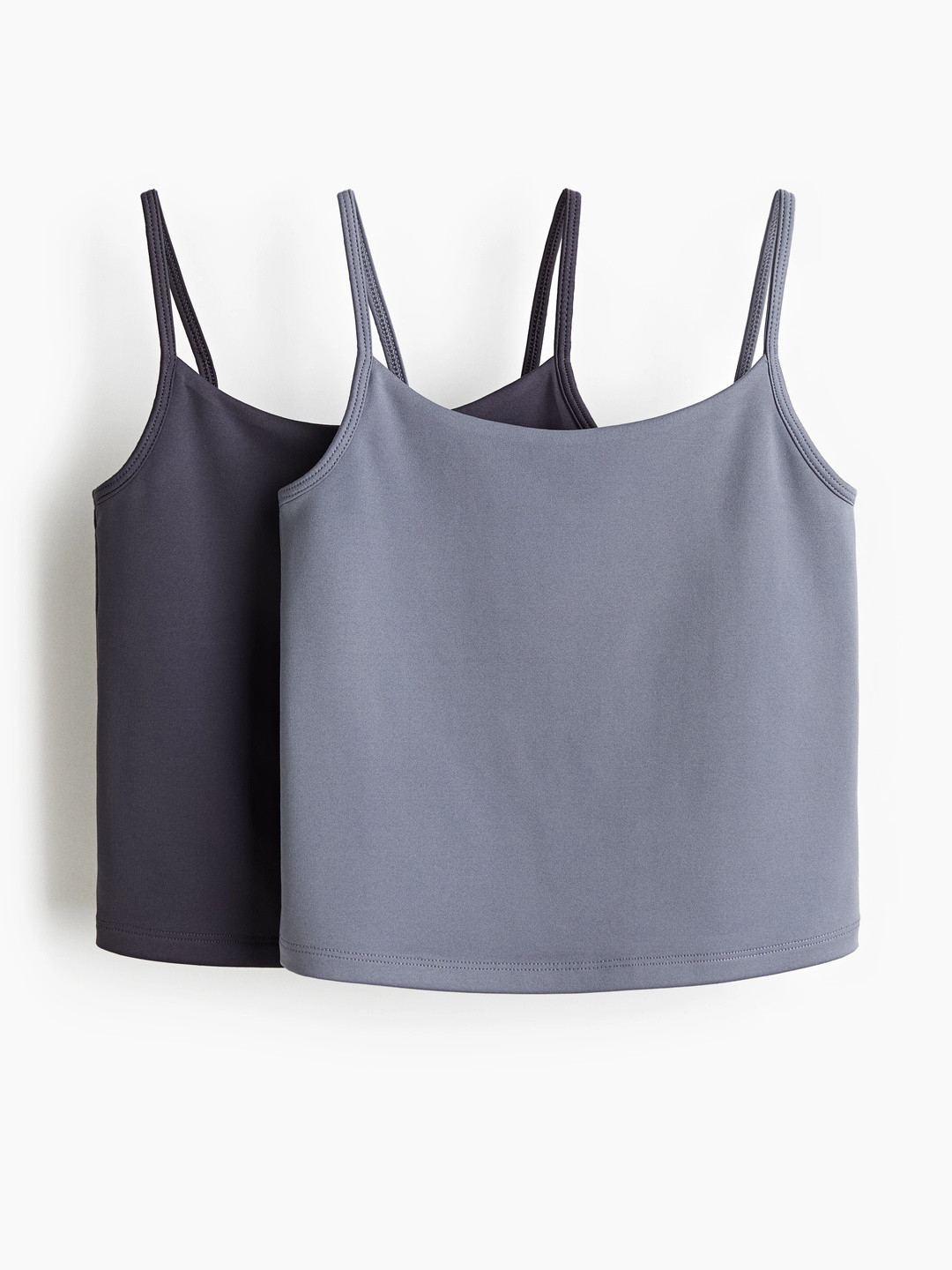 H&M 2-Pack Integral-Top Sports Tops With DryMove