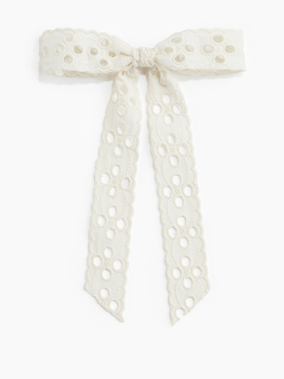 H&M Broderie Anglaise Bow Hair Clip